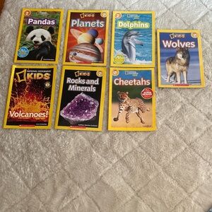 National Geographic kids level two 7 books set set